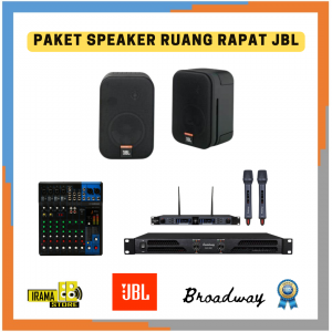 Paket Sound System Ruang Rapat Speaker JBL - 25M2 A